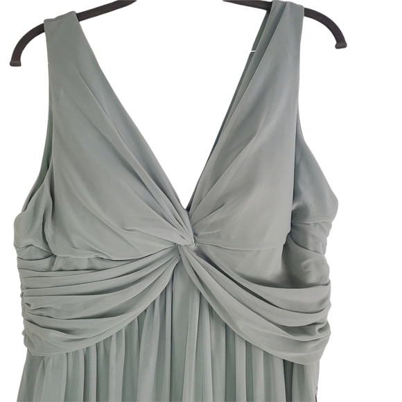NWT Birdy Grey Sage Lianna Bridesmaid's Maxi Dress Sz. 2XL - Picture 11 of 15